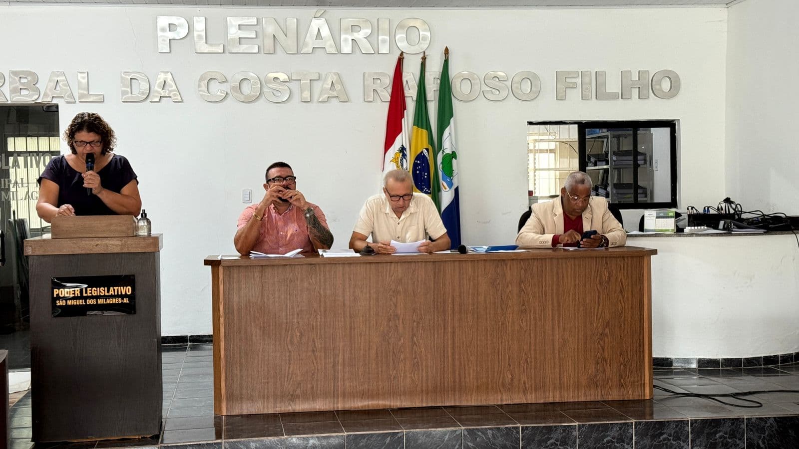 Imagem da notícia: 7ª Sessão Ordinária da Câmara Municipal de São Miguel dos Milagres