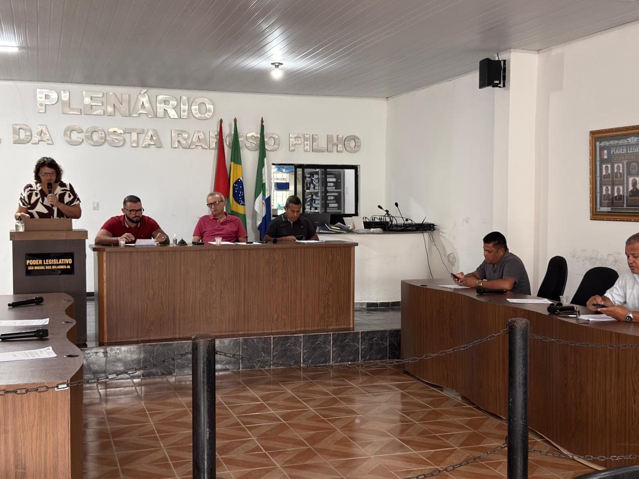 Imagem da notícia: Câmara de São Miguel dos Milagres aprecia projeto para nomeação de ruas e realiza 7ª Sessão Ordinária